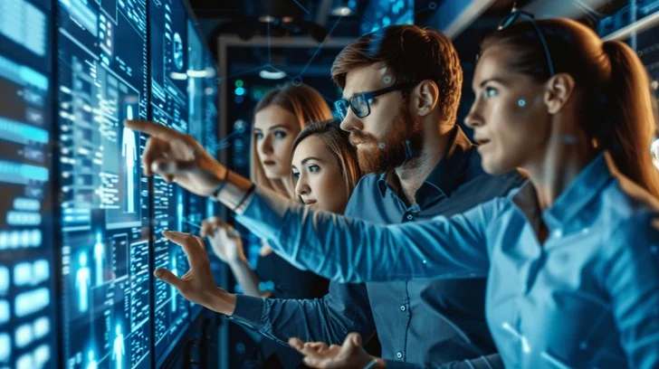 data center team stockcake
