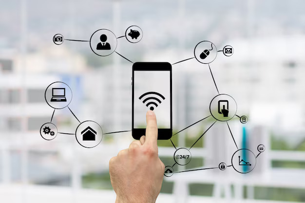 finger touching phone with wifi 1134 224